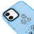 iPhone 12 Party Skeleton Telefon Kılıfı - Artycase - Azure