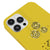 iPhone 12 Pro Max Party Skeleton Telefon Kılıfı - Renkli Silikon - Sarı