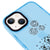 iPhone 14 Plus Party Skeleton Telefon Kılıfı - Artycase - Azure