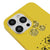 iPhone 16 Pro Max Party Skeleton Telefon Kılıfı - Renkli Silikon - Sarı