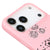 iPhone 17 Pro Max Party Skeleton Telefon Kılıfı - Renkli Silikon - Pembe