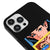 iPhone 12 Pro Max Cartoon Girls Telefon Kılıfı - Renkli Silikon - Siyah