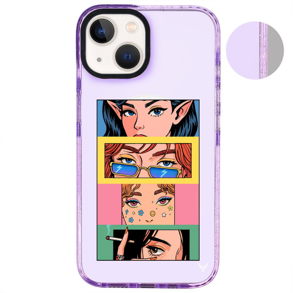 MagsafeliArtycaseSimliMor