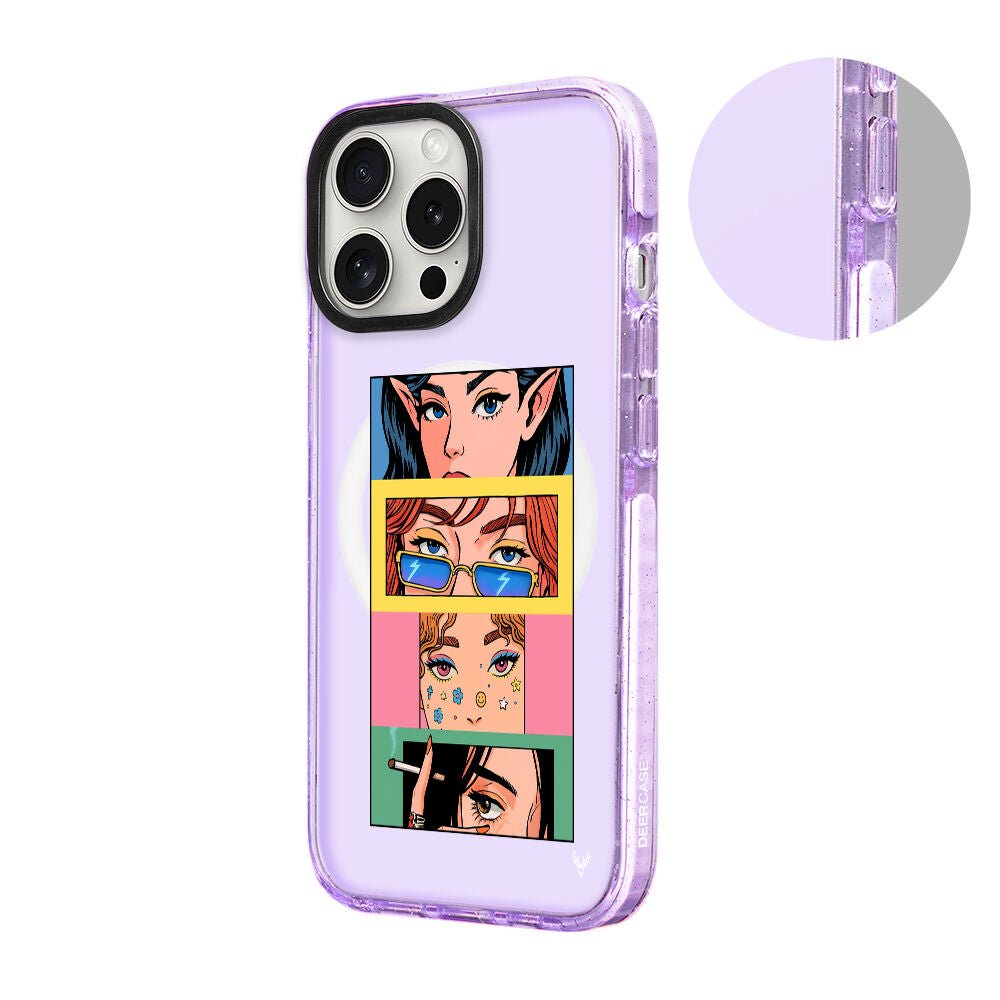 MagsafeliArtycaseSimliMor