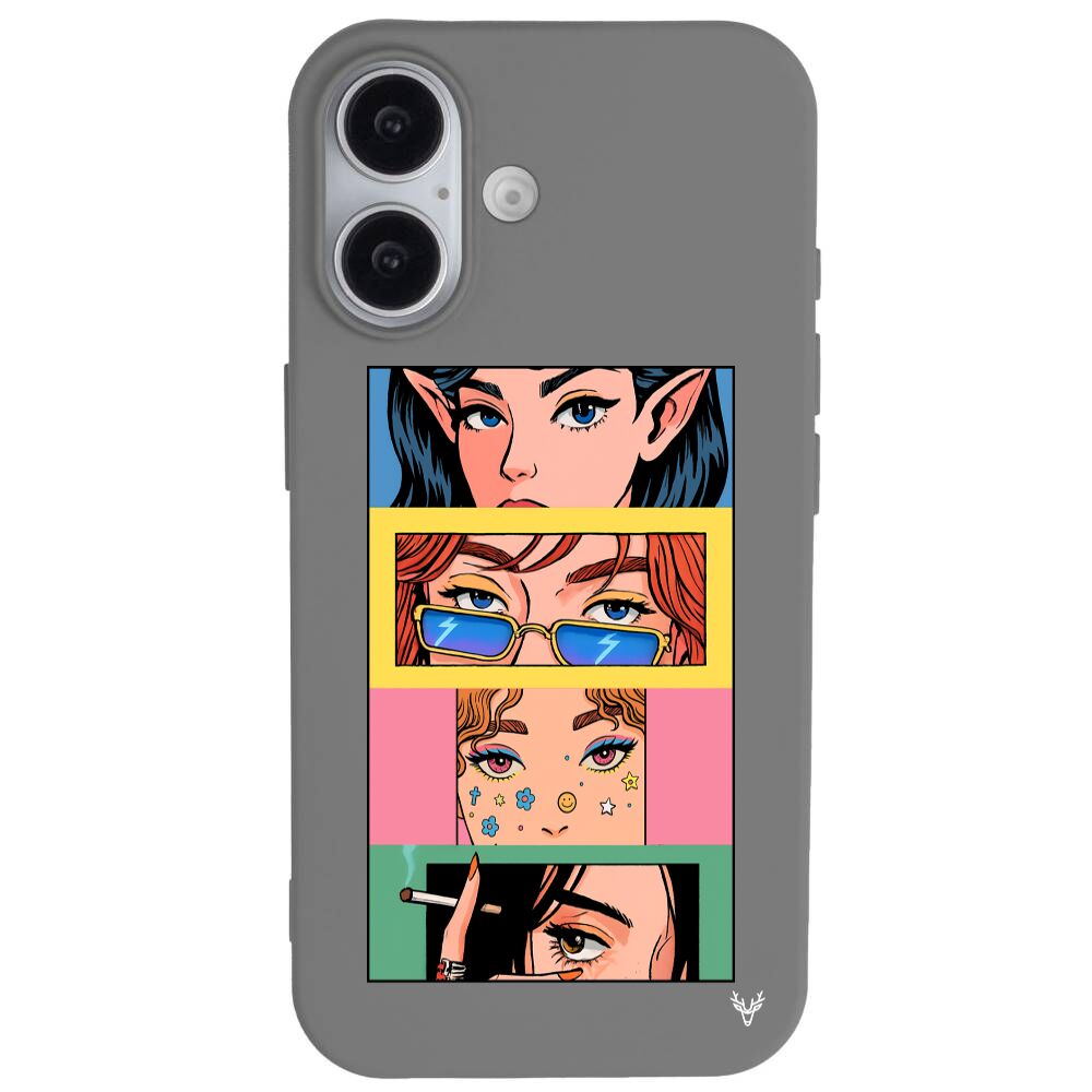 RenkliSilikonGri