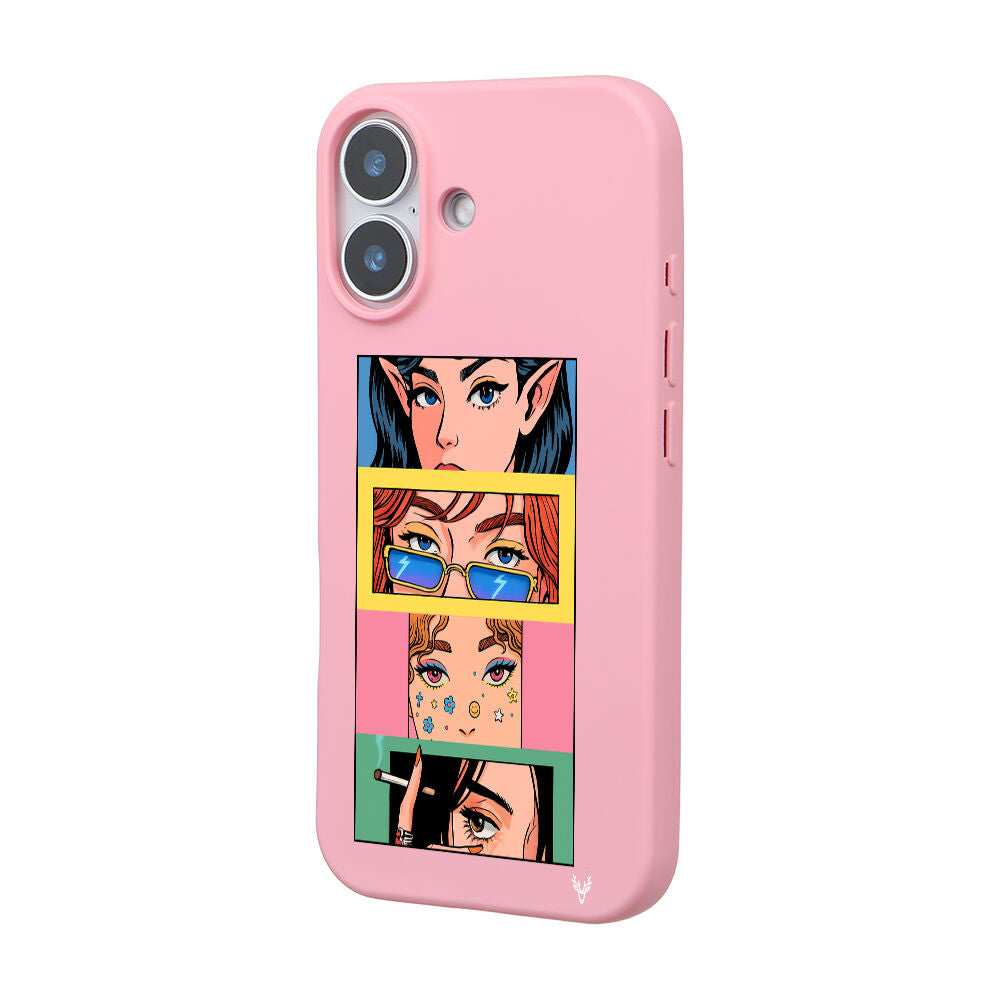 RenkliSilikonPembe