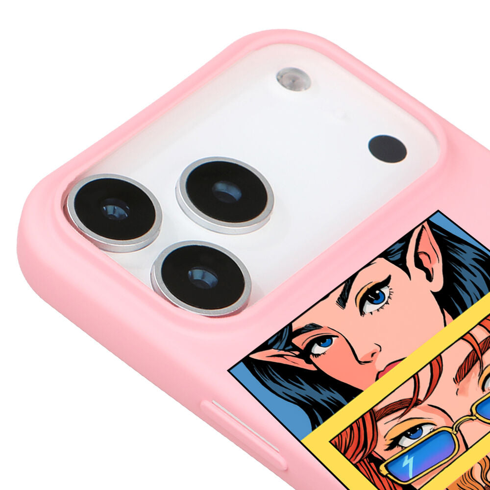 RenkliSilikonPembe
