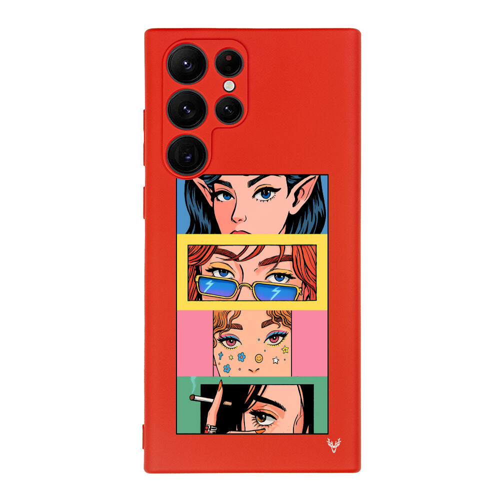 RenkliSilikonKırmızı