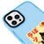 iPhone 12 Pro Max Black Cat Smile Telefon Kılıfı - Artycase - Azure