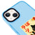 iPhone 13 Mini Black Cat Smile Telefon Kılıfı - Artycase - Azure