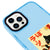 iPhone 15 Pro Black Cat Smile Telefon Kılıfı - Artycase - Azure