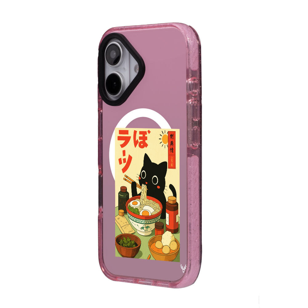 MagsafeliArtycaseSimliPembe