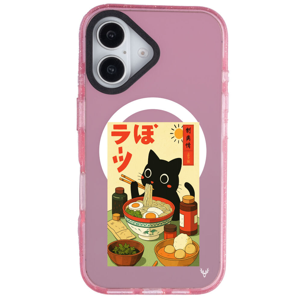 MagsafeliArtycaseSimliPembe