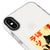 iPhone X Black Cat Smile Telefon Kılıfı - Artycase - Beyaz