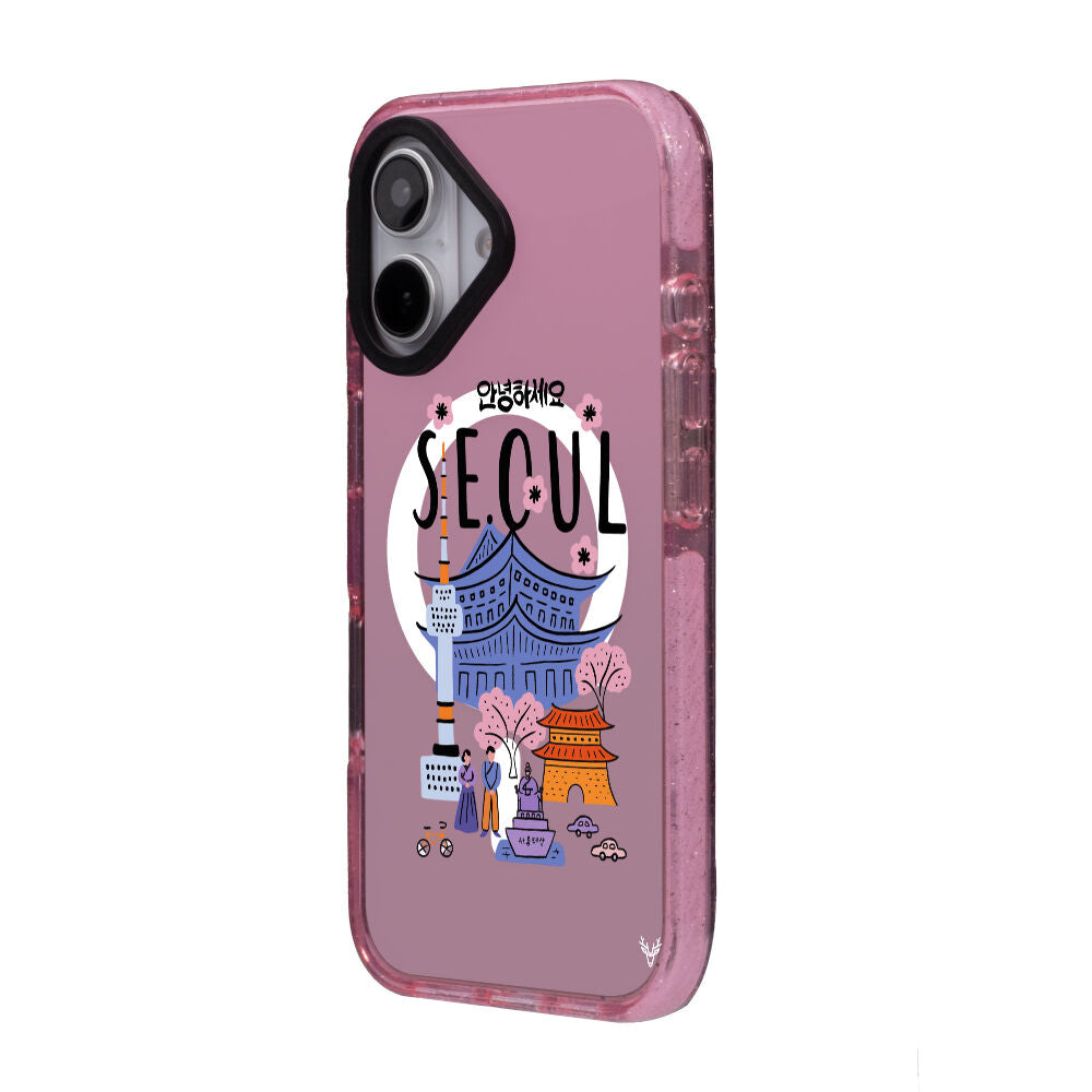 MagsafeliArtycaseSimliPembe