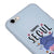 iPhone 6S Seoul Telefon Kılıfı - Renkli Silikon - Mavi