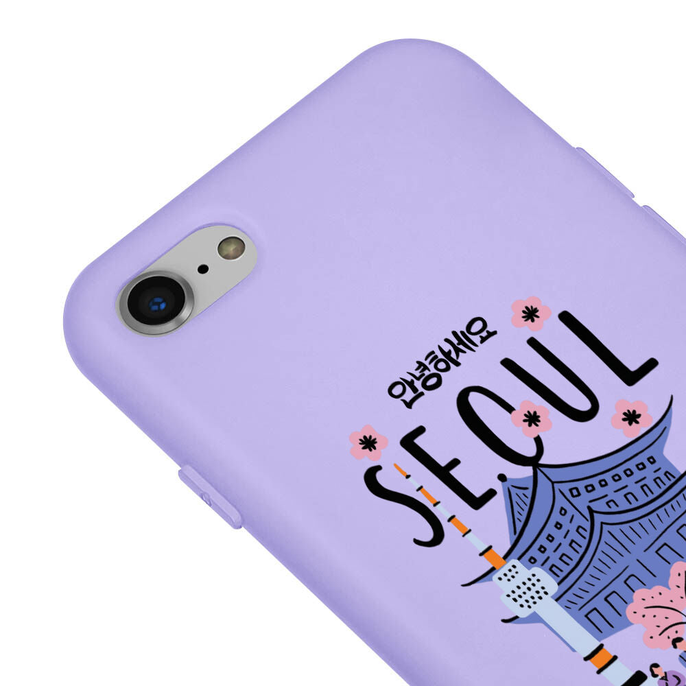 RenkliSilikonLila