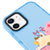 iPhone 11 Cat Sleeping Telefon Kılıfı - Artycase - Azure