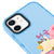 iPhone 12 Cat Sleeping Telefon Kılıfı - Artycase - Azure