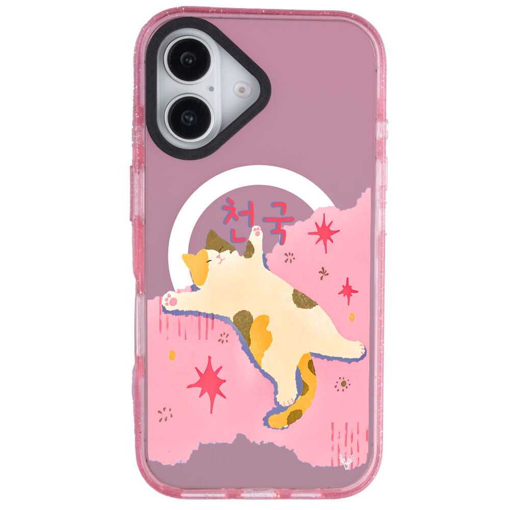 MagsafeliArtycaseSimliPembe