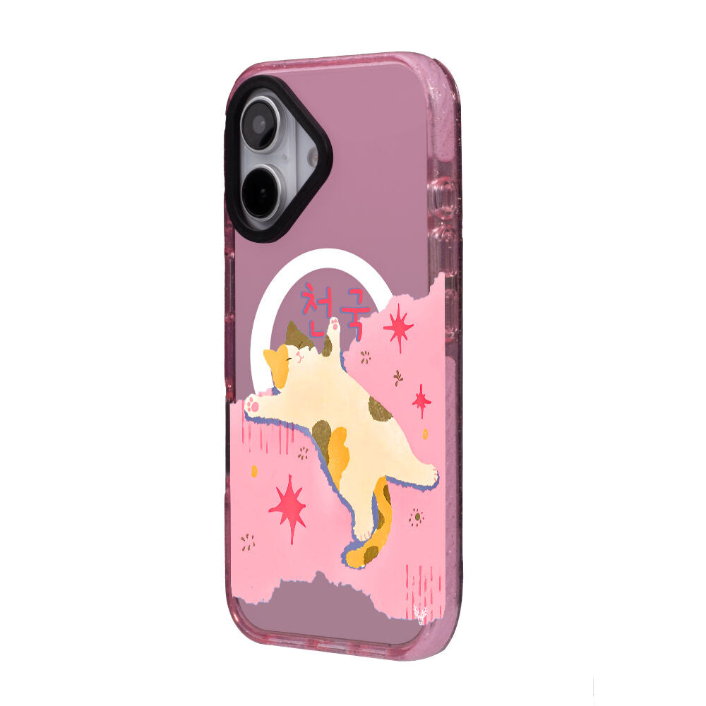 MagsafeliArtycaseSimliPembe