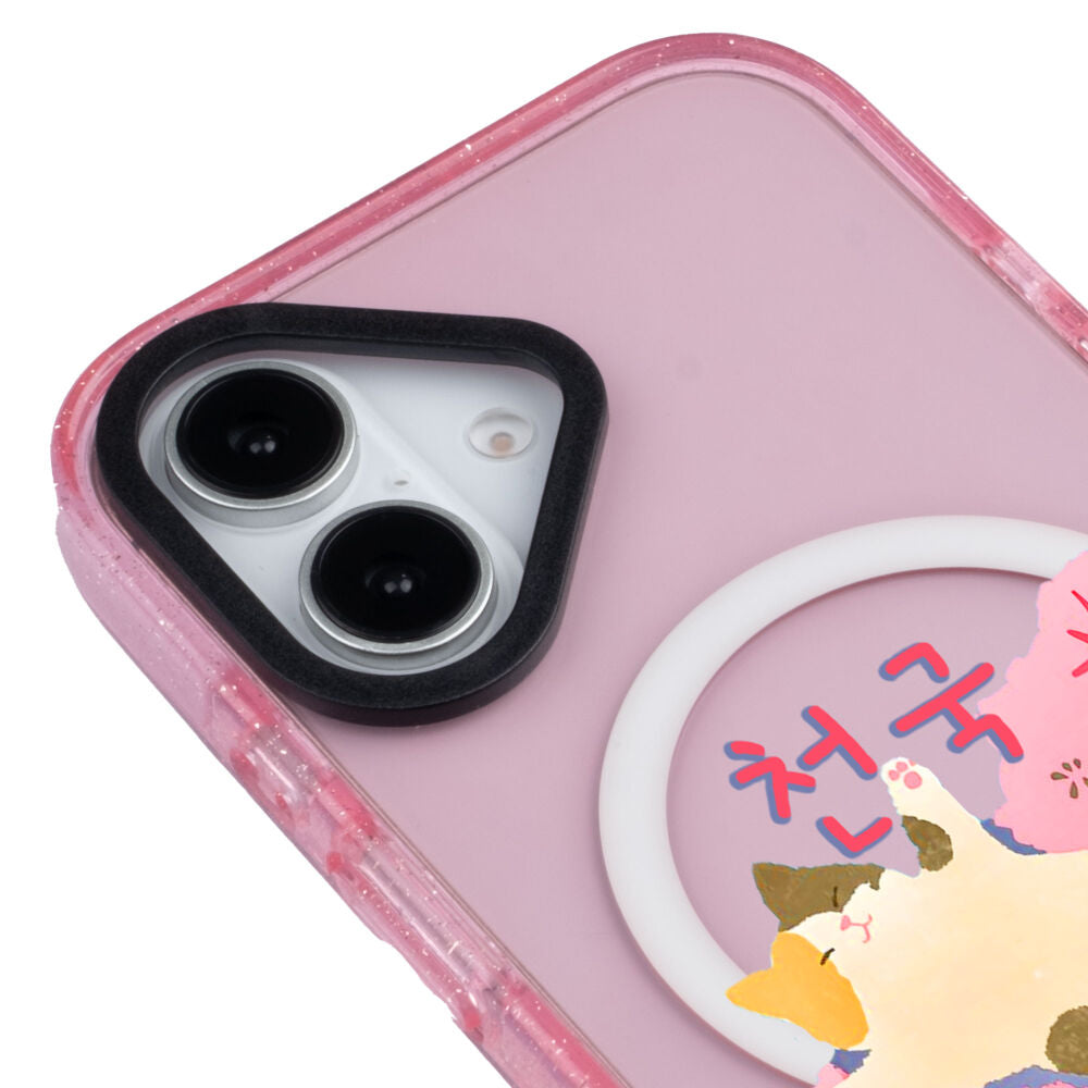 MagsafeliArtycaseSimliPembe