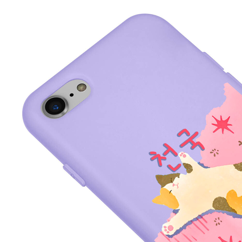 RenkliSilikonLila
