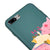 iPhone 8 Plus Cat Sleeping Telefon Kılıfı - Renkli Silikon - Haki