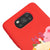 Xiaomi Poco X3 Cat Sleeping Telefon Kılıfı - Renkli Silikon - Kırmızı