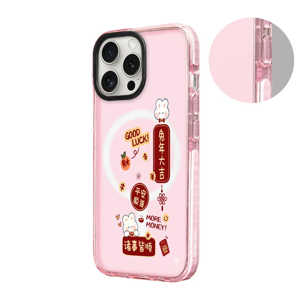MagsafeliArtycaseSimliPembe
