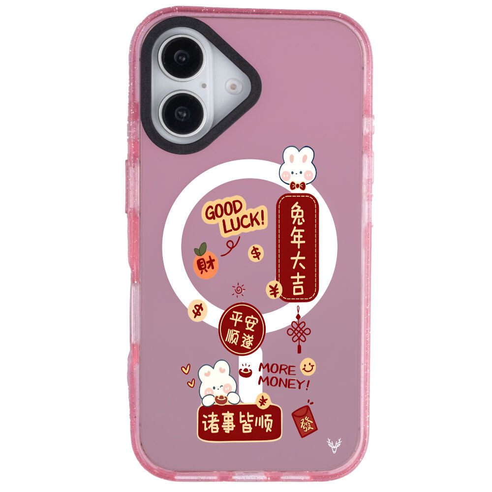 MagsafeliArtycaseSimliPembe