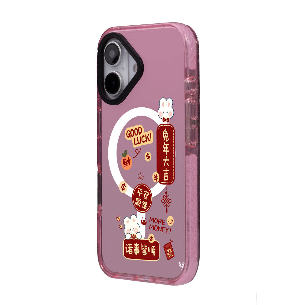 MagsafeliArtycaseSimliPembe