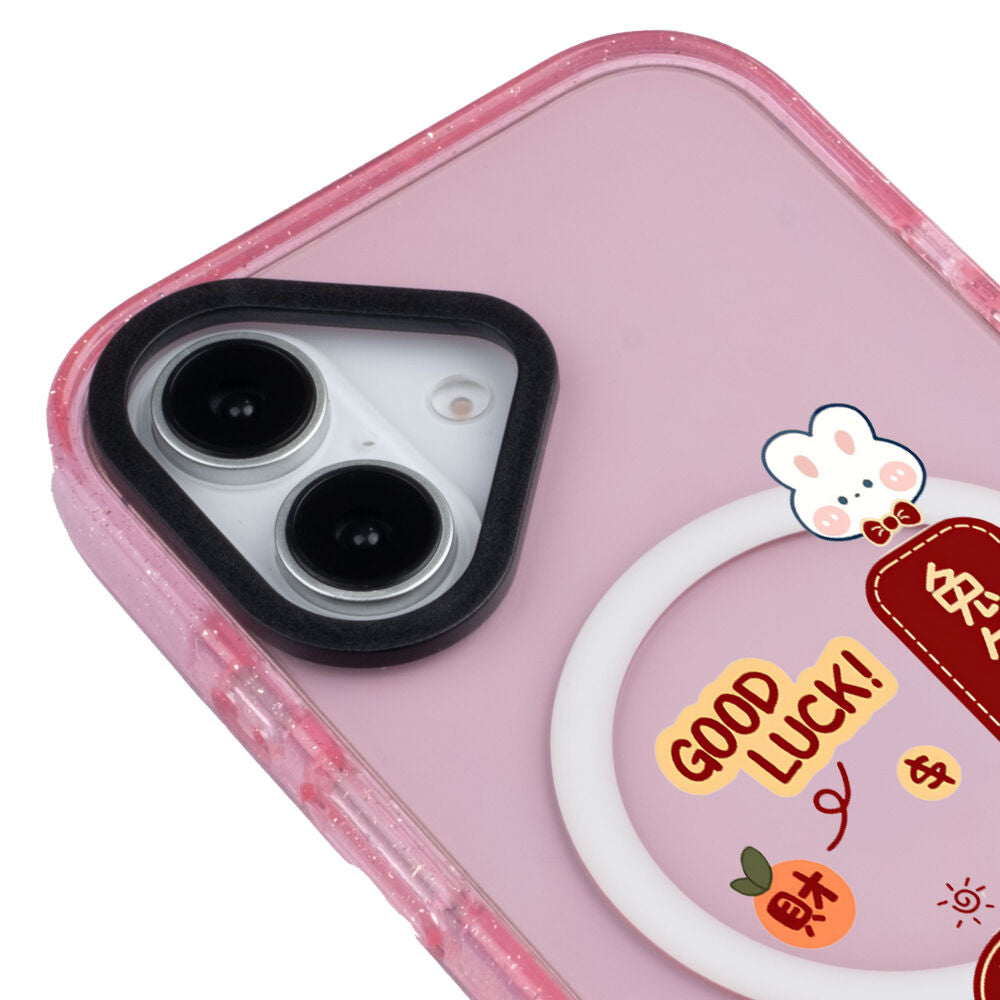 MagsafeliArtycaseSimliPembe