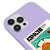 iPhone 12 Pro Max Kimchi Telefon Kılıfı - Renkli Silikon - Lila