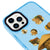 iPhone 15 Pro Gimbap Cat Telefon Kılıfı - Artycase - Azure