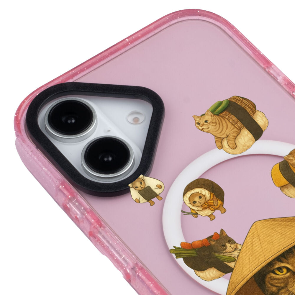 MagsafeliArtycaseSimliPembe