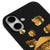 iPhone 16 Plus Gimbap Cat Telefon Kılıfı - Renkli Silikon - Siyah
