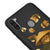 Samsung M11 Gimbap Cat Telefon Kılıfı - Renkli Silikon - Siyah