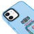 iPhone 12 Good Luck Happiness Telefon Kılıfı - Artycase - Azure