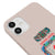 iPhone 12 Good Luck Happiness Telefon Kılıfı - Renkli Silikon - Pudra