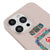 iPhone 13 Pro Max Good Luck Happiness Telefon Kılıfı - Renkli Silikon - Pudra