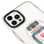 iPhone 14 Pro Good Luck Happiness Telefon Kılıfı - Magsafeli Artycase - Beyaz