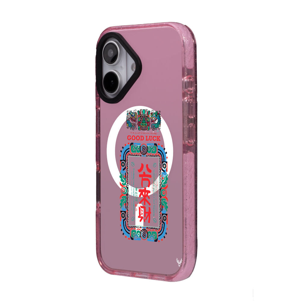 MagsafeliArtycaseSimliPembe