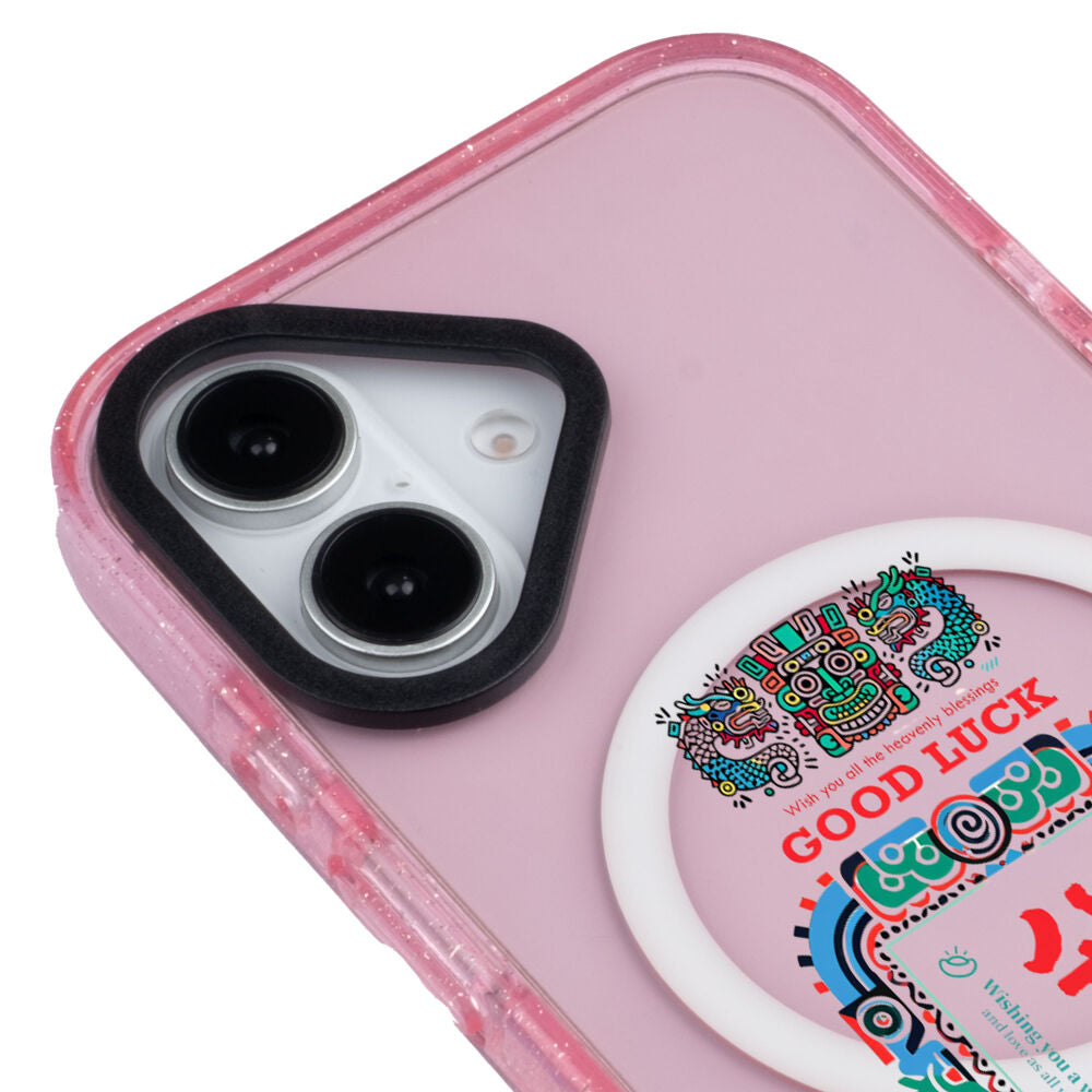 MagsafeliArtycaseSimliPembe