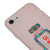 iPhone 7 Good Luck Happiness Telefon Kılıfı - Renkli Silikon - Pudra