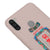 Samsung M11 Good Luck Happiness Telefon Kılıfı - Renkli Silikon - Pudra