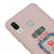 Samsung A30 Good Luck Happiness Telefon Kılıfı - Renkli Silikon - Pudra