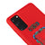 Samsung S20 Good Luck Happiness Telefon Kılıfı - Renkli Silikon - Kırmızı