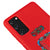 Samsung S20 FE Good Luck Happiness Telefon Kılıfı - Renkli Silikon - Kırmızı