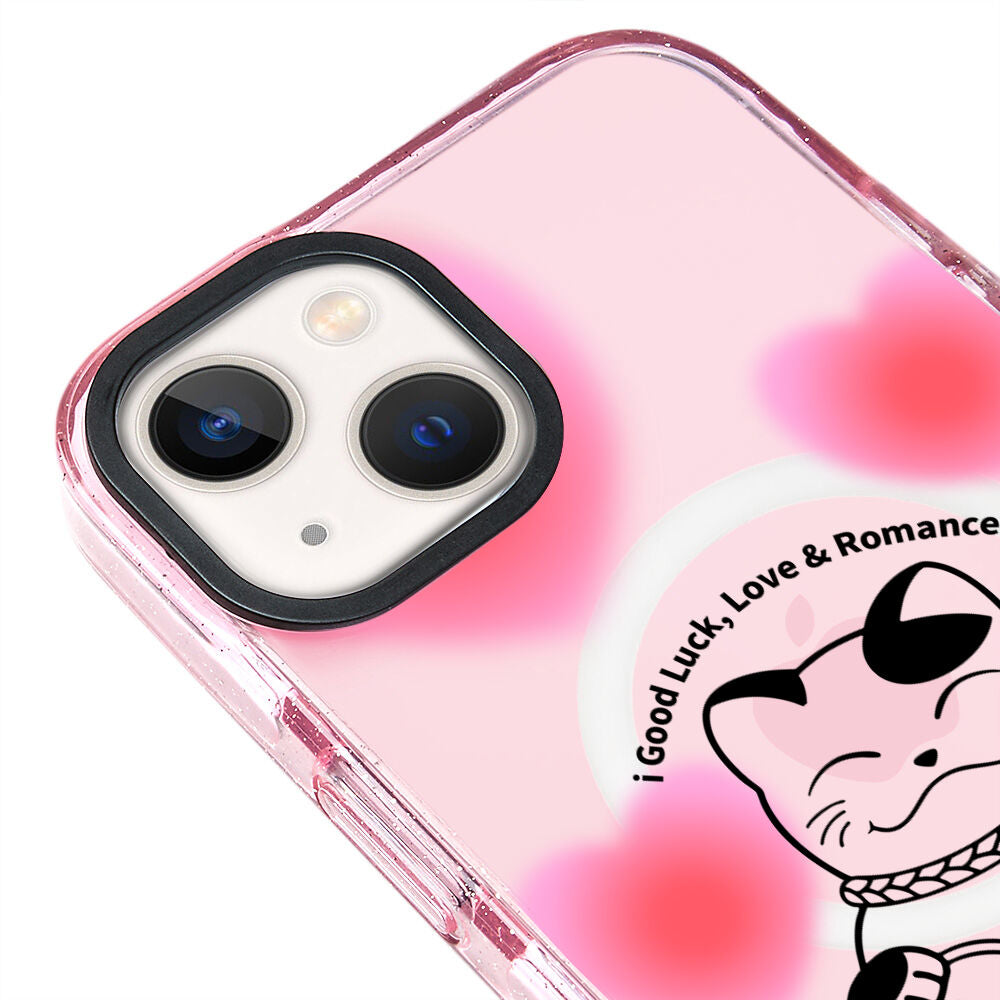 MagsafeliArtycaseSimliPembe